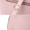 Women Faux Leather Stitching Color Crossbody Bag Designer Handbag Shoulder Bag - Image 11