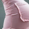 Women Frayed Edges Mini Denim Shorts - Image 4
