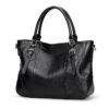 Women Genuine Leather Brush Vintage Tote Bag Handbag Crossbody Bag - Image 10