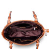 Women Genuine Leather Brush Vintage Tote Bag Handbag Crossbody Bag - Image 8