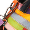 Women Genuine Leather Floral Crossbody Bag Large Capacity Vintage Handbag - Image 9