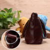 Women Genuine Leather Vintage Oil Wax Handbag Solid Leisure Shoulder Bag - Image 6