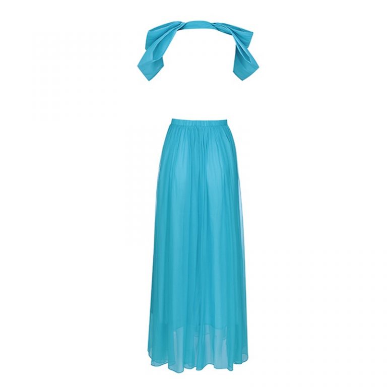 Women Lace Sexy Backless Evening Party Maxi Dress - Image 4