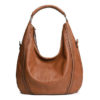 Women PU Leather Handbag Crossbody Shoulder Tote Bag - Image 13