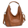 Women PU Leather Handbag Crossbody Shoulder Tote Bag - Image 2