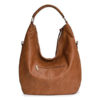 Women PU Leather Handbag Crossbody Shoulder Tote Bag - Image 3