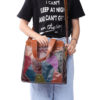 Women Patchwork Genuine Leather Tote Bags Large Capacity Handbags Bohemian Vintage Crossbody Bags - Image 6