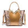Women Patent Leather Handbag Large Capacity Sequin Casual Crossbody Bag - Image 11