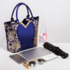 Women Patent Leather Handbag Large Capacity Sequin Casual Crossbody Bag - Image 5