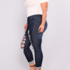 Women Plus Sized Distressed Jeans - Image 2