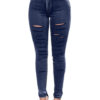 Women Ripped Jeans Distressed Skinny Denim Jeans - Image 4