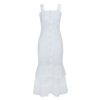 Women Sexy Spaghetti Strap Lace Club Mermaid Dress - Image 5