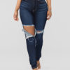Women Skinny Style Denim Jeans - Image 2