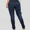 Women Skinny Style Denim Jeans - Image 4
