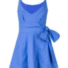 Women Sleeveless Denim Mini Dress - Image 2
