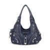 Women Soft Leather Durable Metal Handbag Crossbody Bag