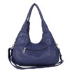 Women Soft Leather Durable Metal Handbag Crossbody Bag - Image 3