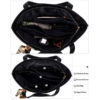 Women Stylish Elegant PU Leather Shoulder Bags Handbag - Image 10