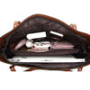 Women Vintage Leather Handbags Retro Shoulder Bag Tote Bag - Image 8