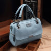 Women Vintage Oil-wax PU Leather Handbag Shoulder Bags Crossbody Bags - Image 3