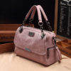 Women Vintage Oil-wax PU Leather Handbag Shoulder Bags Crossbody Bags - Image 5