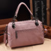Women Vintage Oil-wax PU Leather Handbag Shoulder Bags Crossbody Bags - Image 6