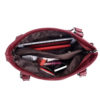 Women Vintage Soft Leather Handbag Large Capacity Stitching Crossbody Bag - Image 11