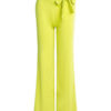Women Wide Leg Pants Elastic Waist High Waist Casual Trousers - Image 3