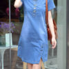 Women's Denim Shift Mini Dress