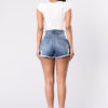 Women's Distressed Short Denim Shorts - Image 5
