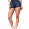 Women's High Waisted Denim Jean Shorts - Image 2