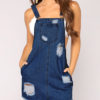 Women's Overall Mini Dress