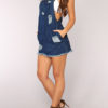 Women's Overall Mini Dress - Image 2