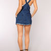 Women's Overall Mini Dress - Image 3
