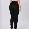 Women's White Jeans High Rise Chic Skinny Denim Pants - Image 2