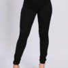 Women's White Jeans High Rise Chic Skinny Denim Pants - Image 5