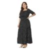 Bohemian plus size Off the Shoulder maxi dress - Image 6