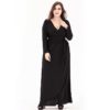 Bohemian plus size evening party long Maxi dress - Image 2