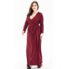 Bohemian plus size evening party long Maxi dress - Image 6