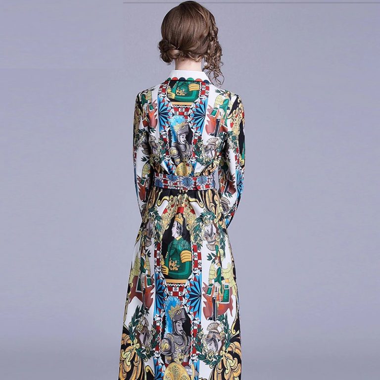 Boho Loose Waist Midi Party Maxi Dress - Image 5