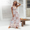 Boho Short Sleeve Vintage Holiday Party Dress