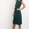 Casual Midi Length O Neck Sundress - Image 15