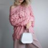 Casual Off Shoulder Pullover Sweater - Image 6