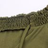 Casual Ruffles Tie Neck Beach Dress - Image 8