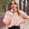 Casual Turtleneck Pullover Sweater - Image 4
