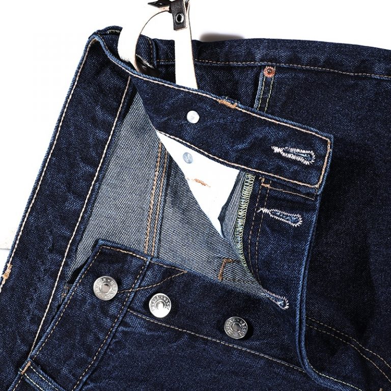 Denim Pant with Straps High Waist Loose Comfort Jeans - Image 5