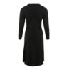 Elegant Deep V-Neck Solid Long Sleeve Slim Party Dress - Image 7