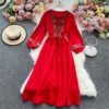 Elegant Ethnic Bohemian Clothes Beach Dress - Image 5