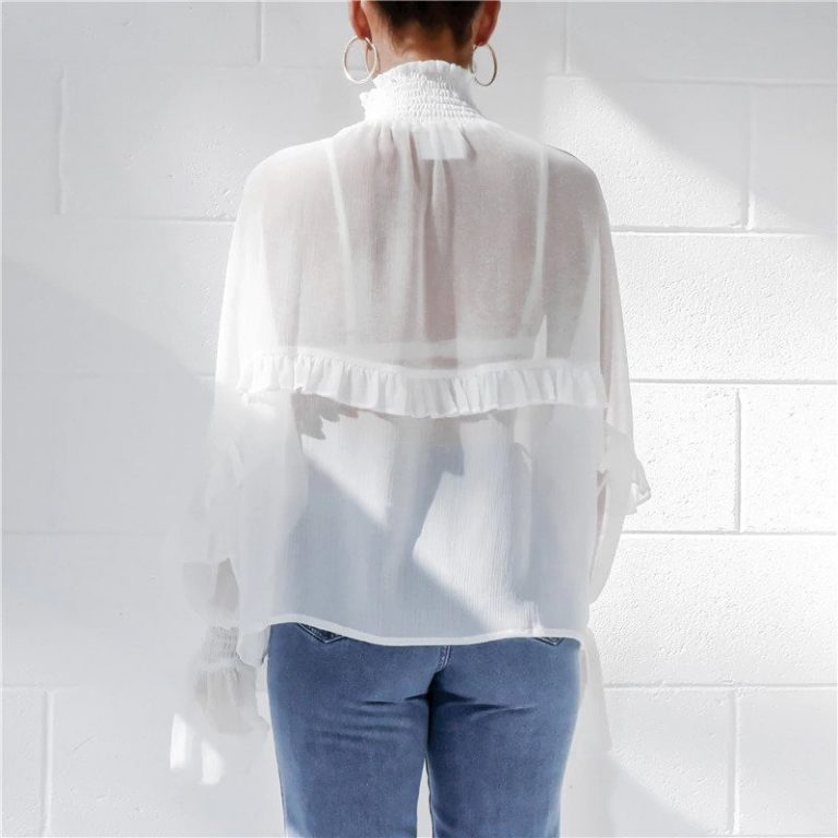 Elegant Perspective Long Sleeve Shirt - Image 10