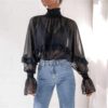 Elegant Perspective Long Sleeve Shirt - Image 11